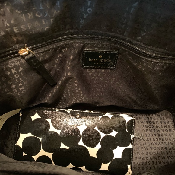 KATE SPADE SPLODGE DOT PURSE AND WALLET - Picture 7 of 8